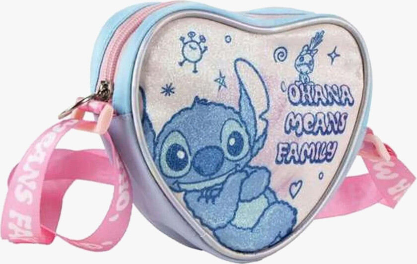 Disney Stitch Skulderveske, Heart - Skuldervesker - Polyester