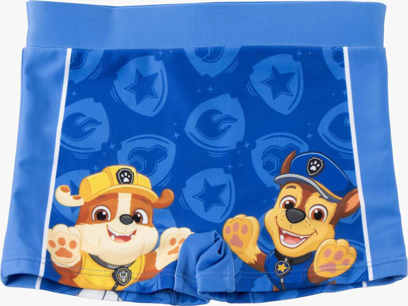 Badeshorts, Blå, 98-104 - Badetøy - Elastan,Polyester