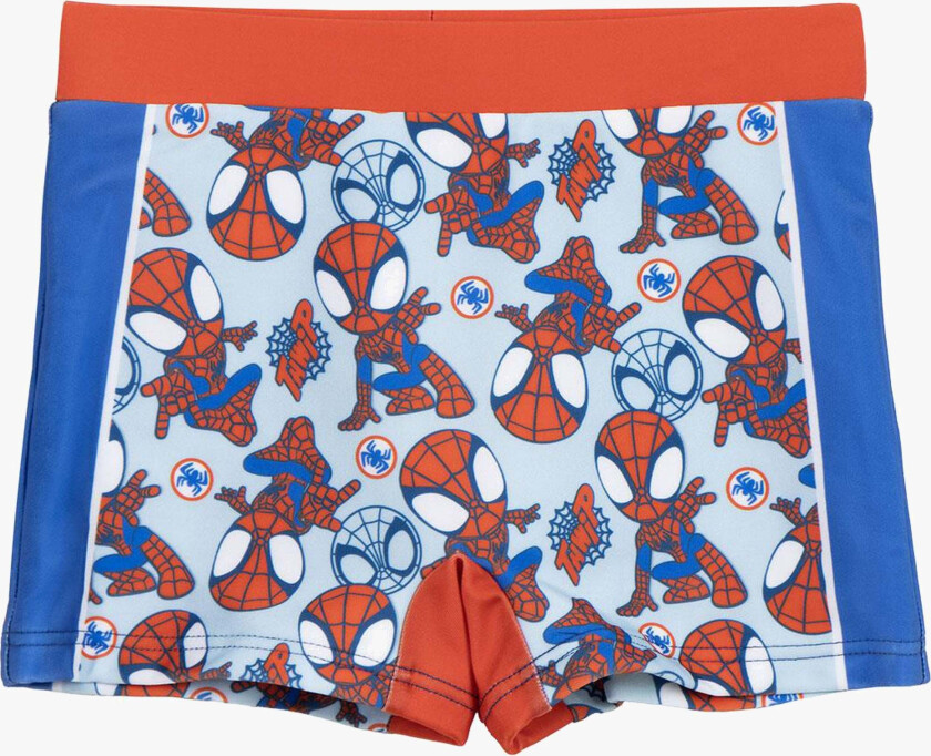 Badeshorts, Blå, 110-116 - Badetøy - Elastan,Polyester