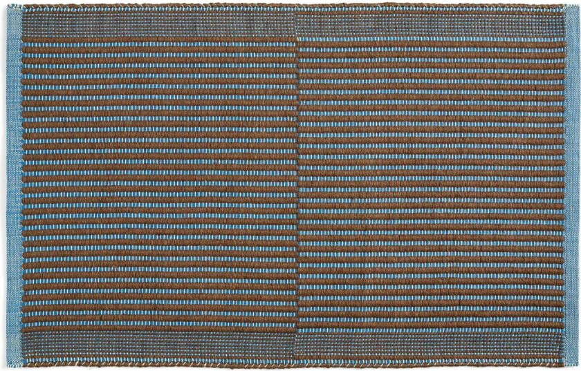 Tapis Mat 60 x 95 / Chestnut and blue