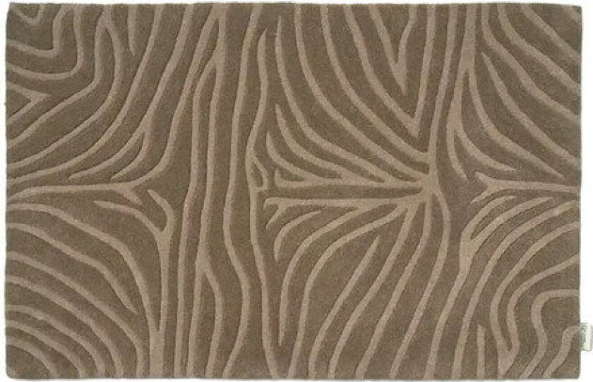 Zebra dørmatte mocca