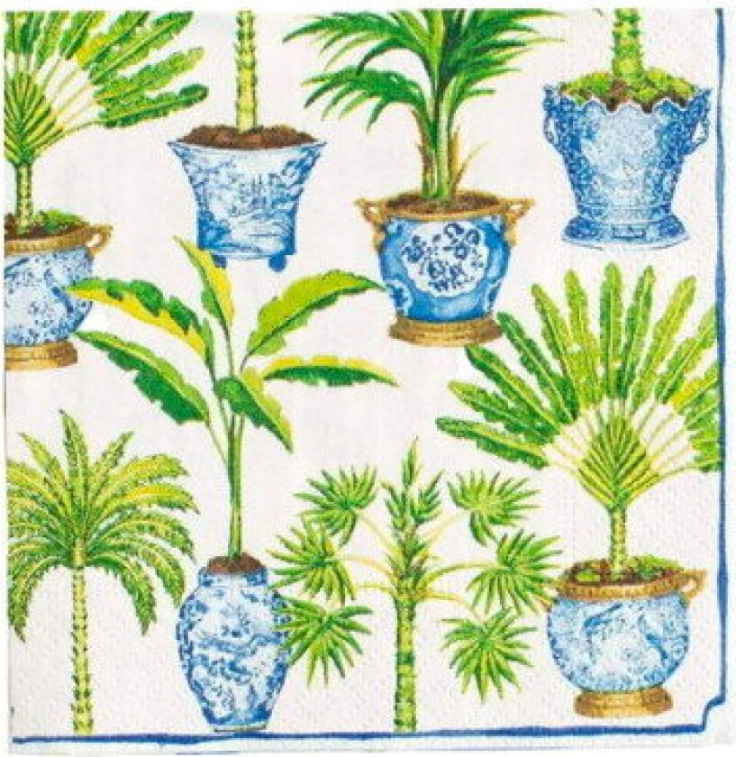 Potted Palms servietter 20-pakning
