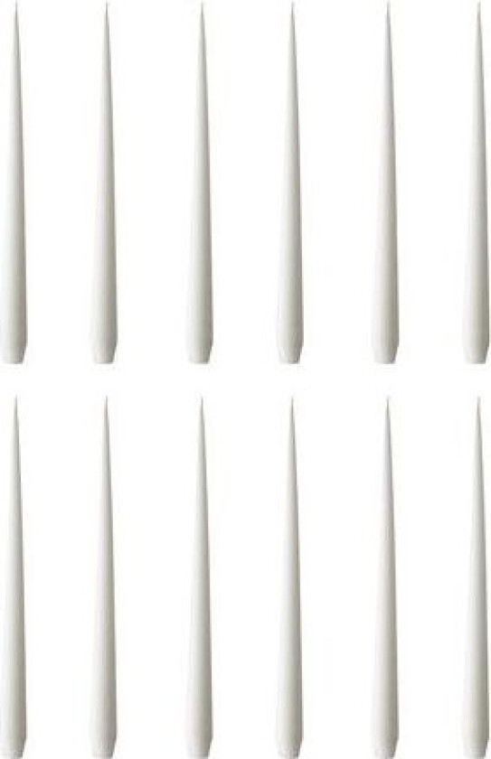 Bilde av Kronelys pure white 12-pk