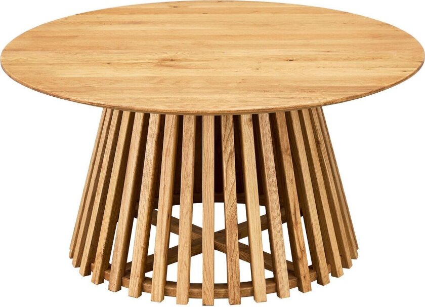 Sofabord HOME4YOU Spilebord D80x40 cm alm - alm