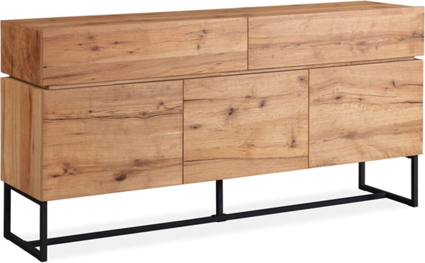 Skjenk HOME4YOU Byron 160x41x80 cm eik - eik