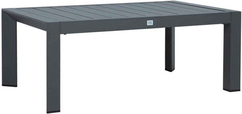 Sofabord HOME4YOU Tomson 116x70x45 cm mørk grå - mørkegrå