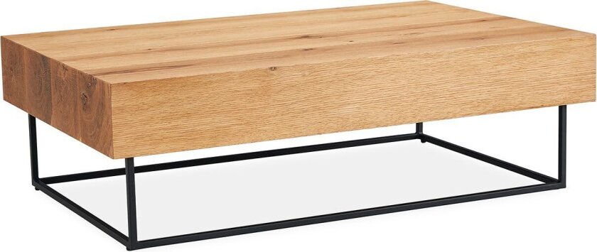 Sofabord HOME4YOU Bronte 120x80x40 cm eik - Eik
