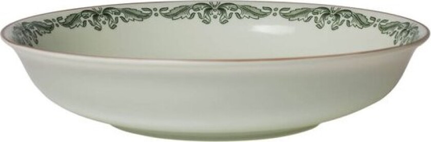 Ostindia dyp tallerken 22 cm grønn