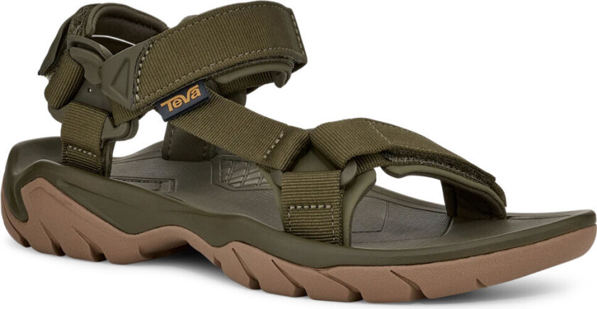 Teva Men's Terra Fi 5 Universal Dark Olive/ Honey Brown 10