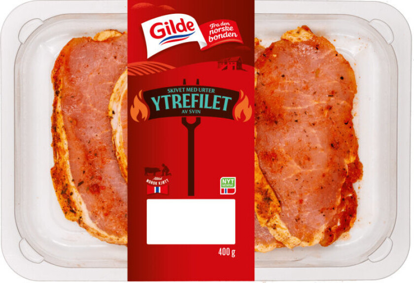 Svin Ytrefilet Smakfull og saftig ytrefilet av svin.