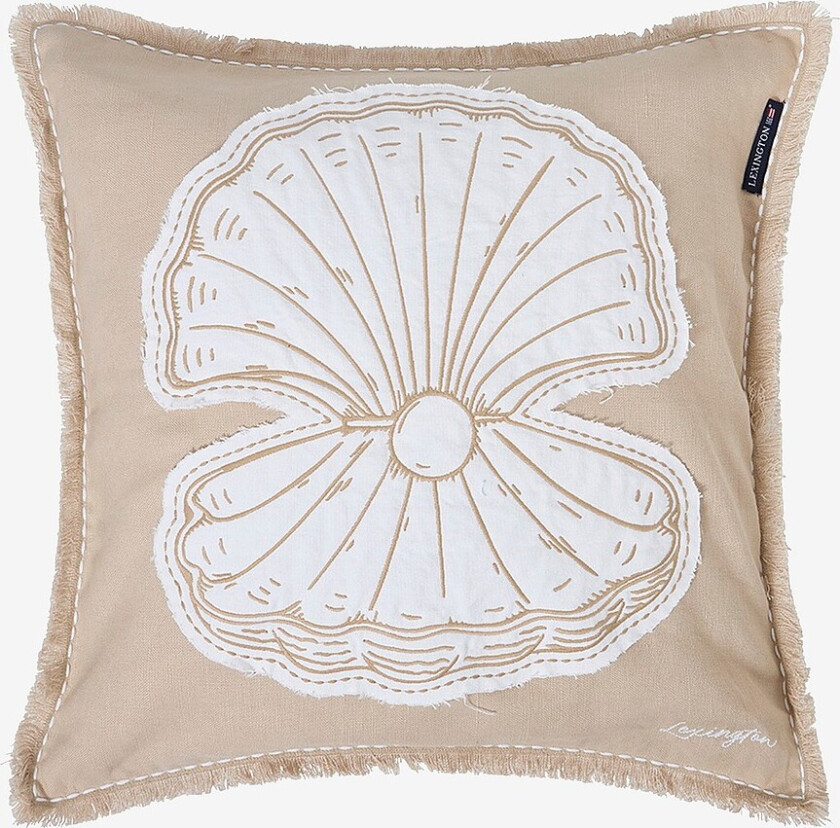Putetrekk Summer, Patch Lin/bomull - Beige