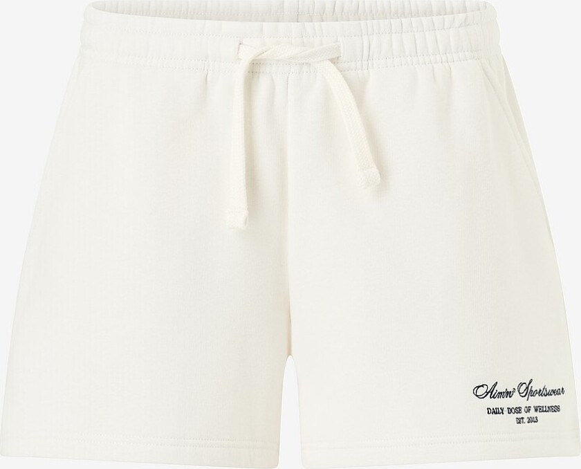 Shorts Script Sweat - Hvit