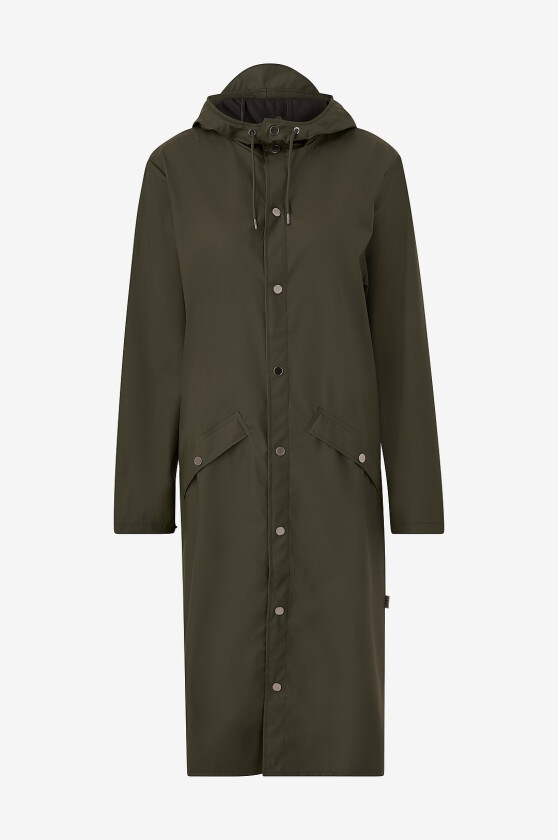 Regnjakke Longer Jacket - Grønn