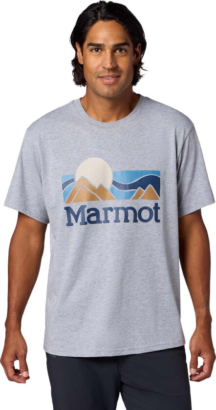 Men's Coastal Tee ShortSleeve Grey Heather