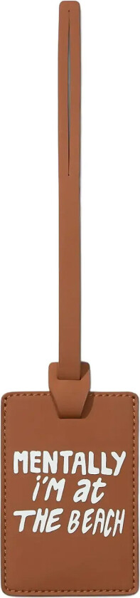 Bilde av Luggage Tag At The Beach - Brown - 0