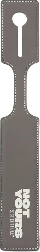 Luggage Tag Not Yours - Grey - 0