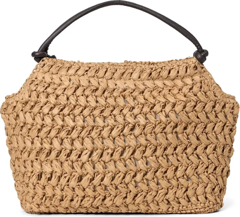 Day Creased Straw Bag S - Brown - ONE SIZE