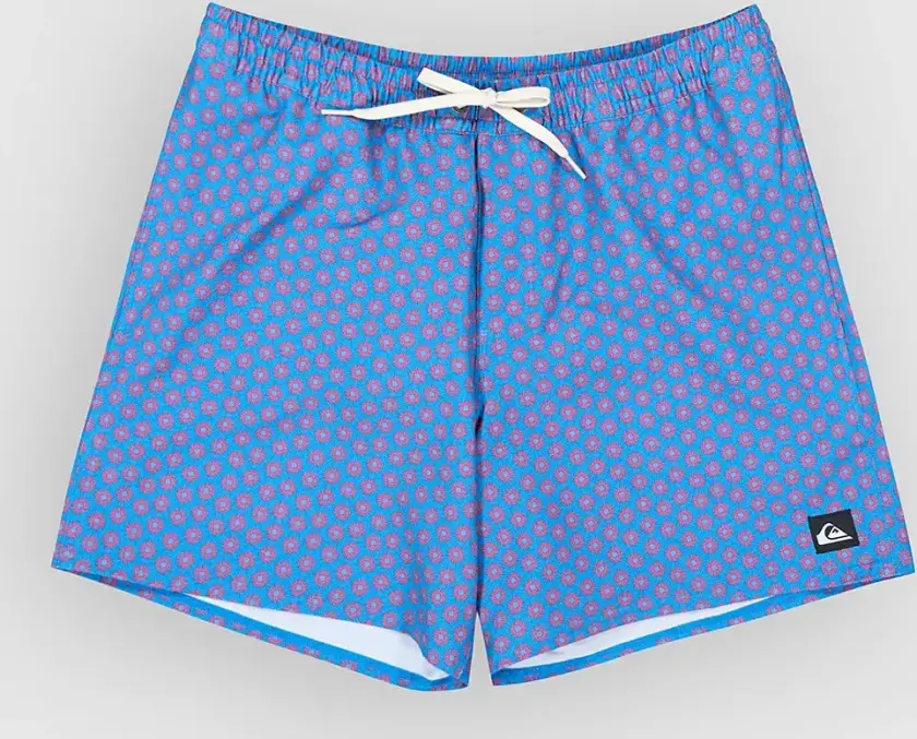 Stretch Printed Volley 16 Boardshorts blå