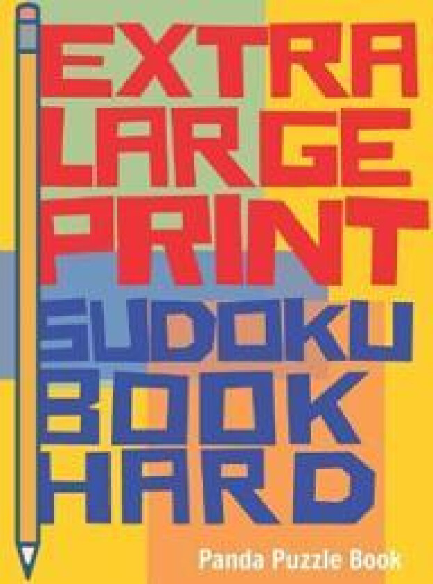 Extra Large Print Sudoku Book Hard