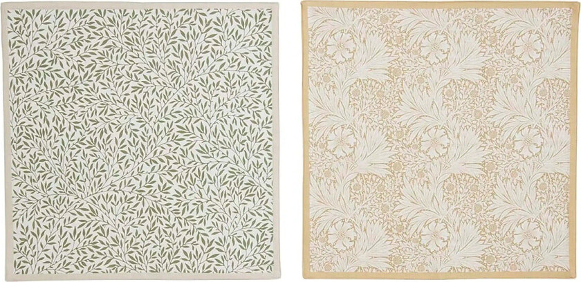 Napkins - Marigold & Standen - Set Of 2 - Multi/patterned - 40X 40CM