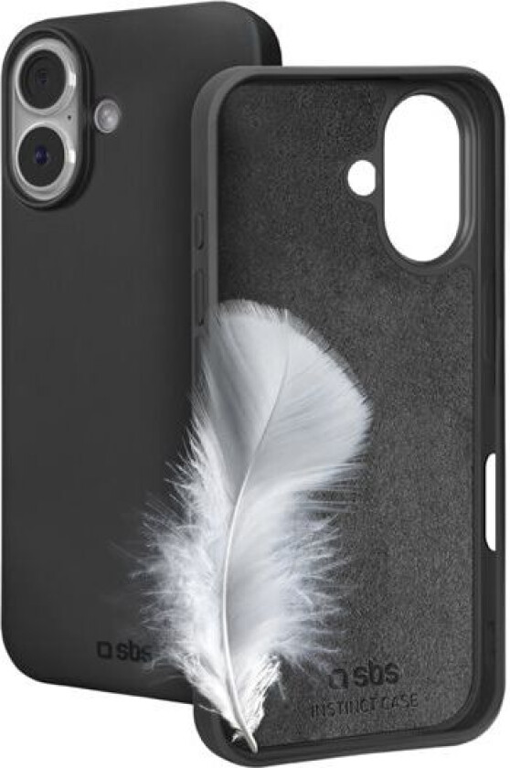 Instinct iPhone 17-etui - svart