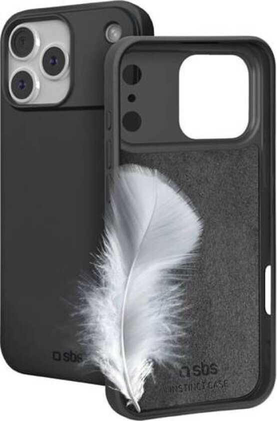 Instinct-etui for iPhone 17 Pro Max - Svart