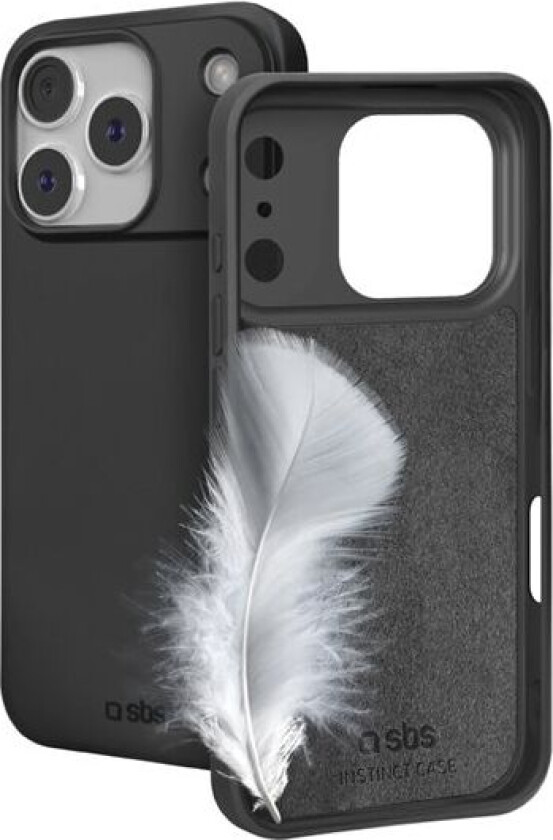 Instinct iPhone 17 Pro-etui - svart