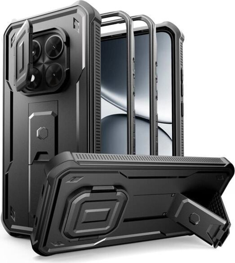 Kevlar Cam+ 2-sett etui for Xiaomi Redmi Note 15 Pro 5G - svart