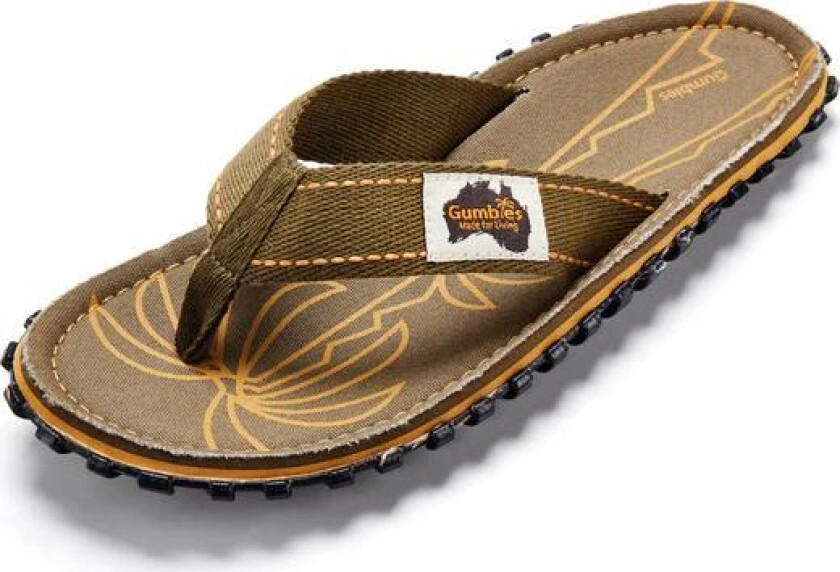 Unisex Islander Palm Leaf Khaki