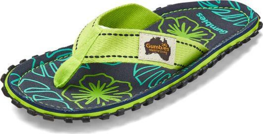 Unisex Islander Lime Hibiscus