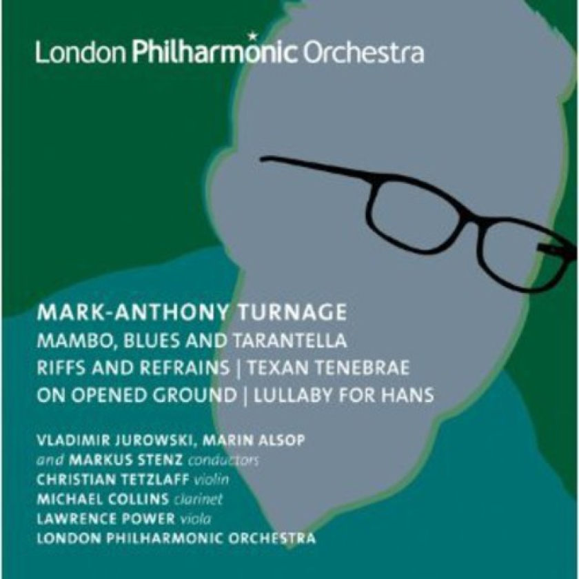 London Philharmonic Orchestra, Christian Tetzlaff, Lawrence Power, Michael Collins, MarkAnthony Turnage Turnage Orchestral Works CD