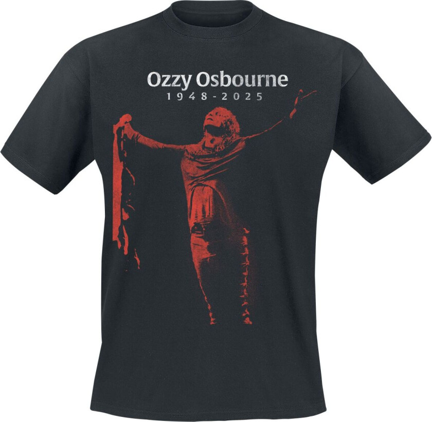 T-skjorte - Tribute - S til 5XL - Herrer - svart
