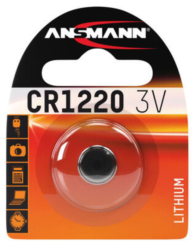 Cr1220 Knappebatteri