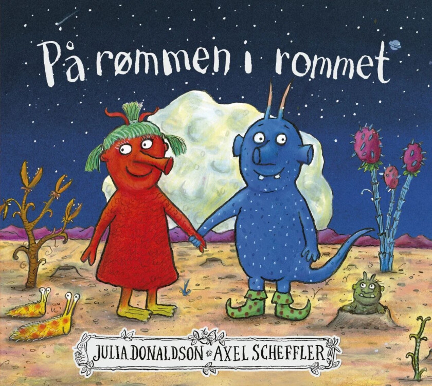 På rømmen i rommet av Julia Donaldson