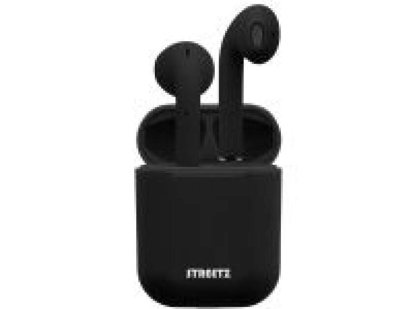 STREETZ TWS-0003 On Ear Headset Bluetooth® Stereo Sort Fjernbetjening, Headset, Ladeetui
