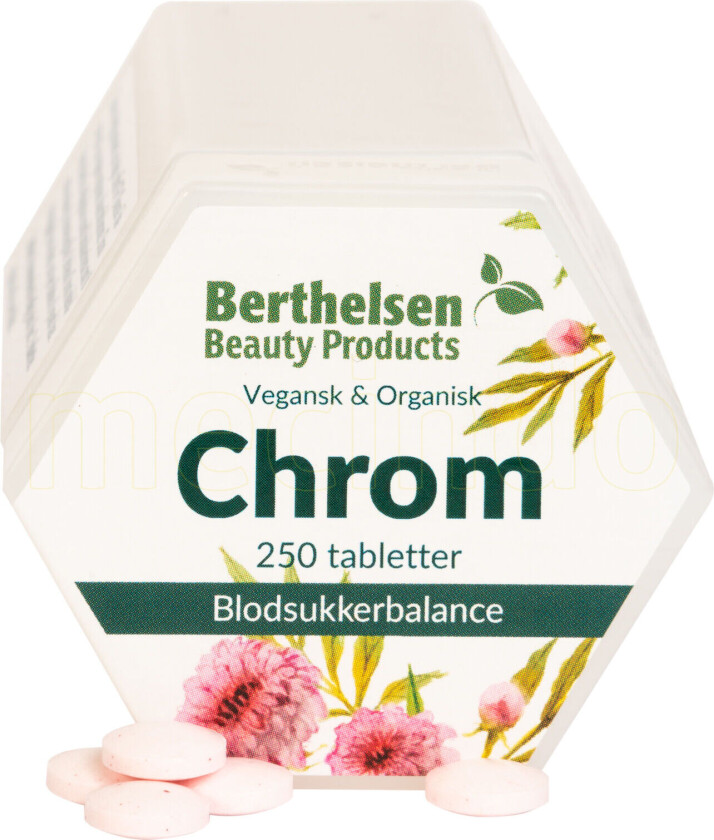 Krom - 62.5 mcg - 250 Tabletter