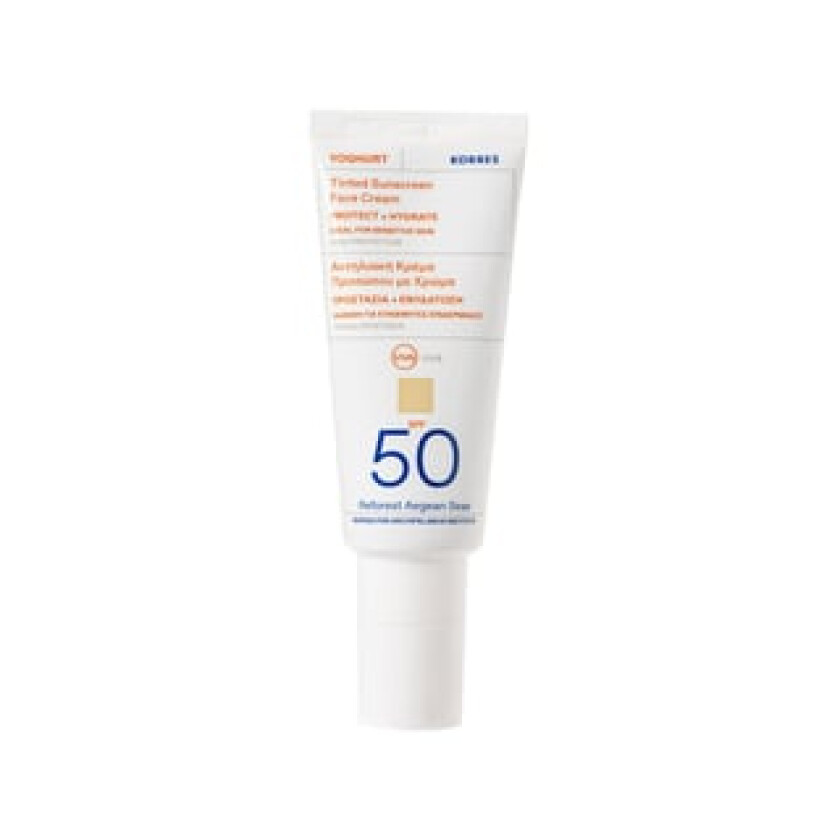 Korres Yoghurt Tinted Face Sunscreen Spf50 40ml