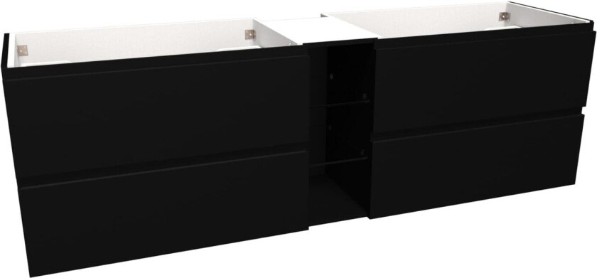 Bilde av VikingBad Mie Servantskap fingergrep hylle - Sort Matt