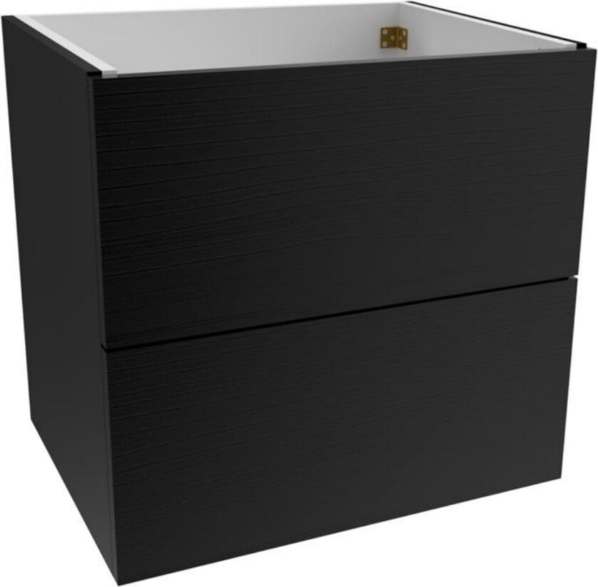 VikingBad Mie Servantskap slett - Sort Eik