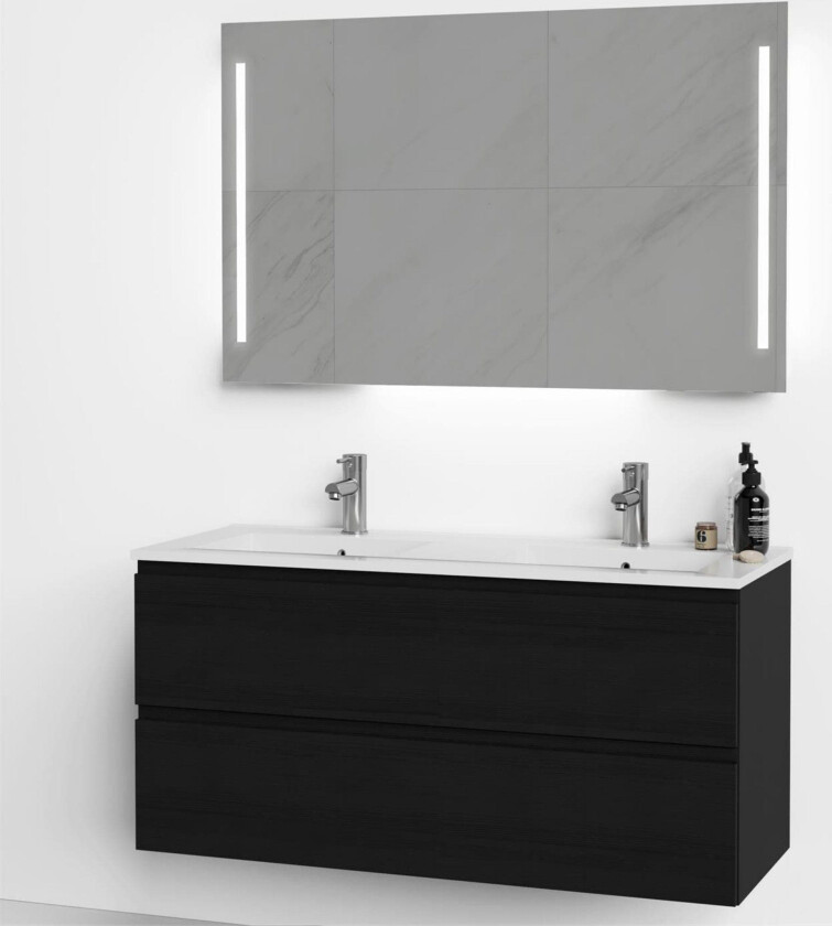 VikingBad Mie Servantskap fingergrep - Sort Eik