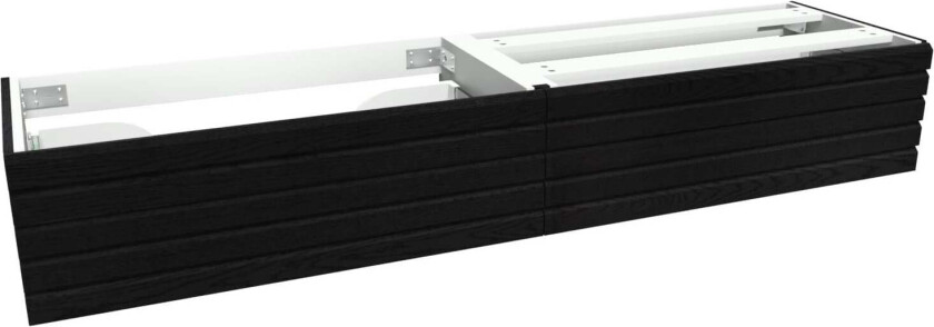 VikingBad Mie Demi Stav Servantskap - Sort Eik