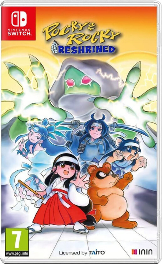 Pocky & Rocky Reshrined - Switch