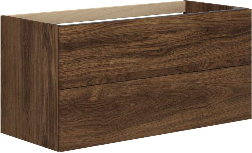 Inzo Servantskap m/2 skuffer - Brun Eik