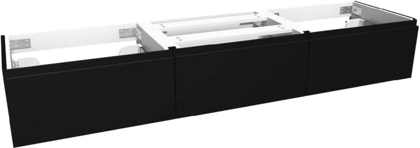 VikingBad Mie Demi Servantskap Fingergrep dobbel - Sort Matt