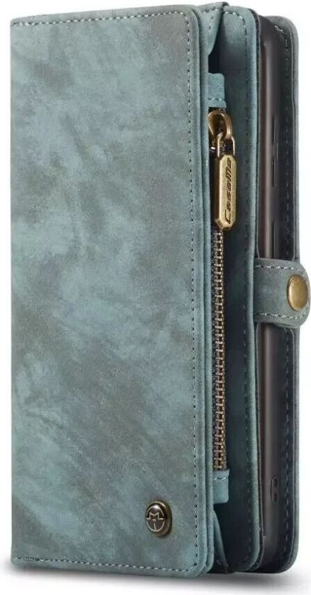 CASEME Samsung Galaxy S20 2-in-1 Retro Skinndeksel med Lommebok LyseGrønn