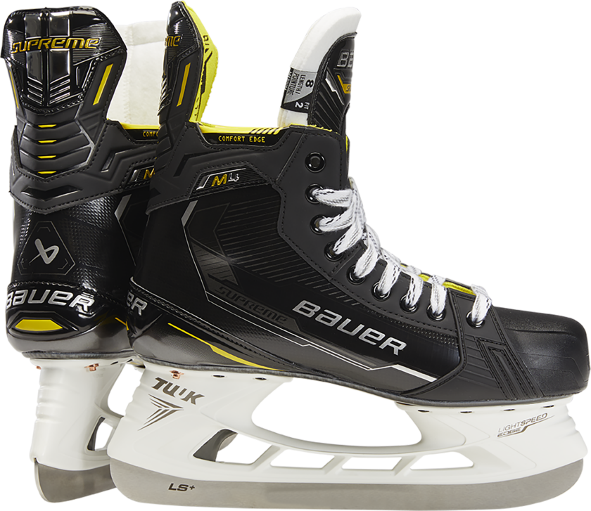 bauer S22 Supreme M4 Skate - Int 23/24, hockeyskøyte unisex Fit3 (Wide)