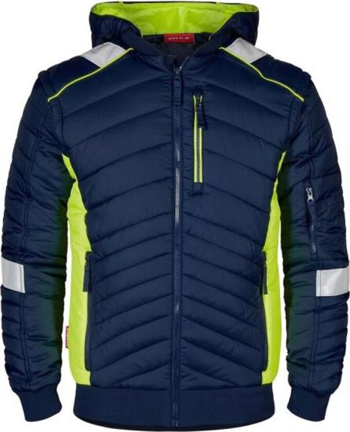 Cargo jakke 1870, blå/gul, str L