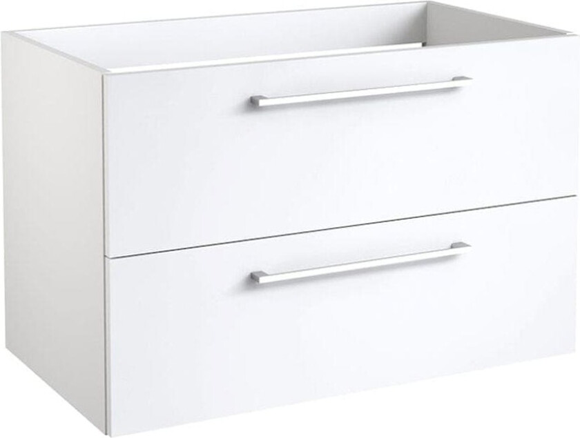 Korsbakken Pine Servantskap - Hvit Høyglans