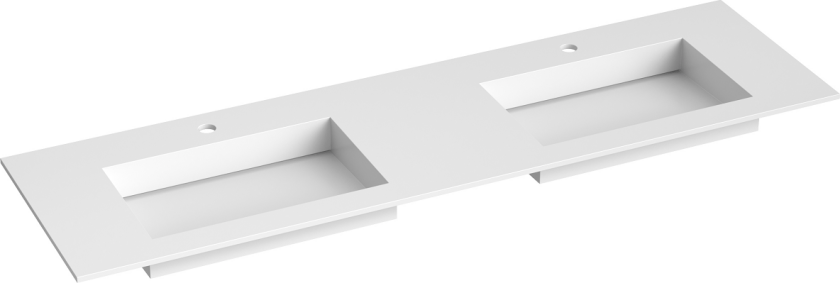 Bilde av Corian Servant m/Flat bunn - Hvit Matt