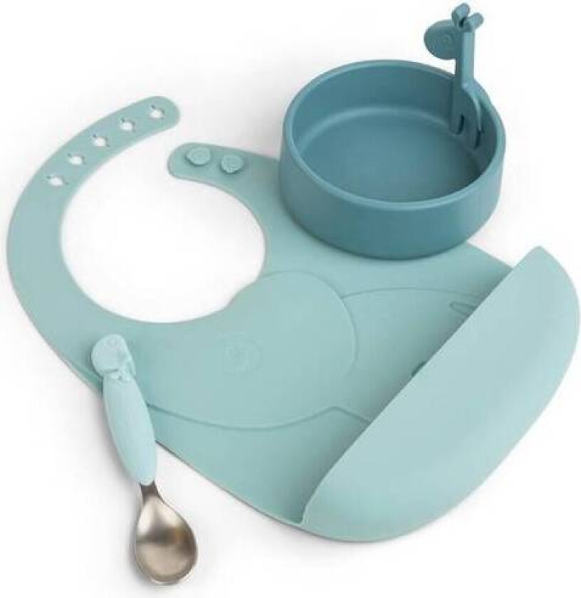 Done By Deer Peekaboo First Meal Set Deer Friends, Blue